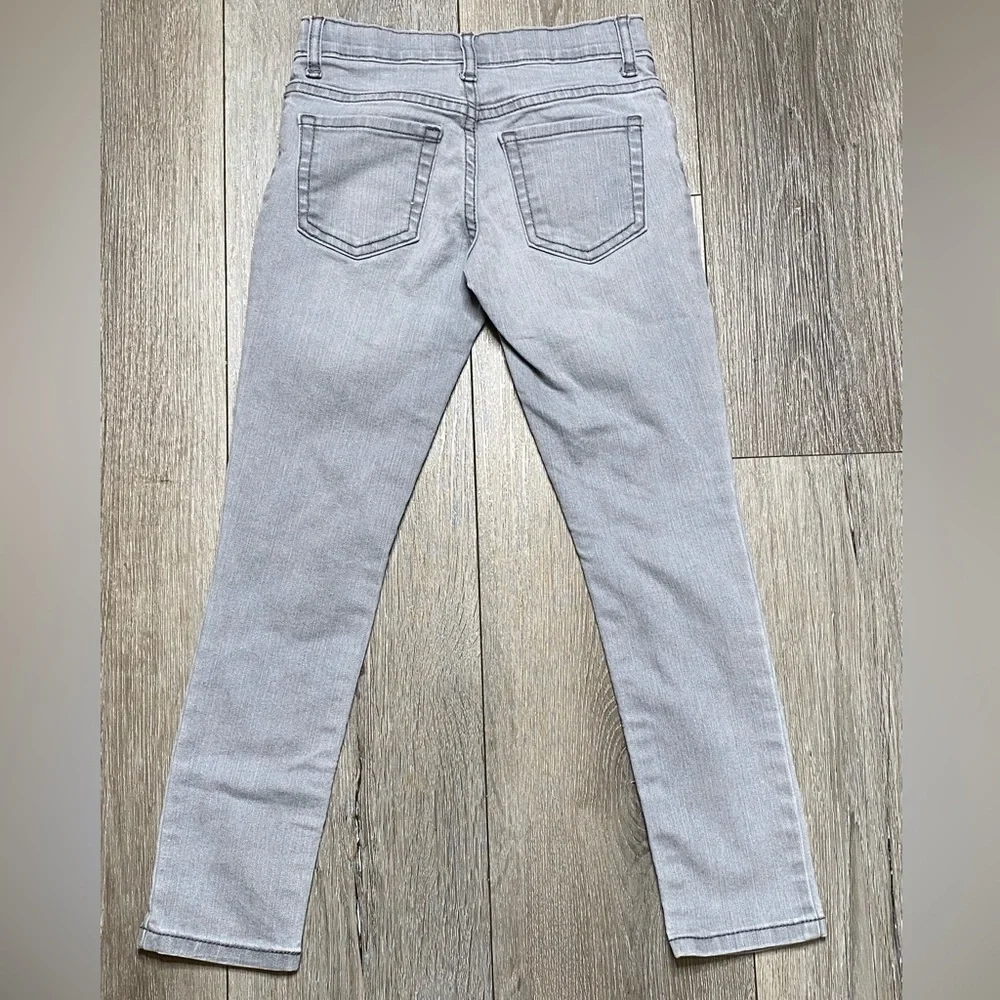 The Children’s Place Gray Denim Super Skinny Jeans Girl Size 6